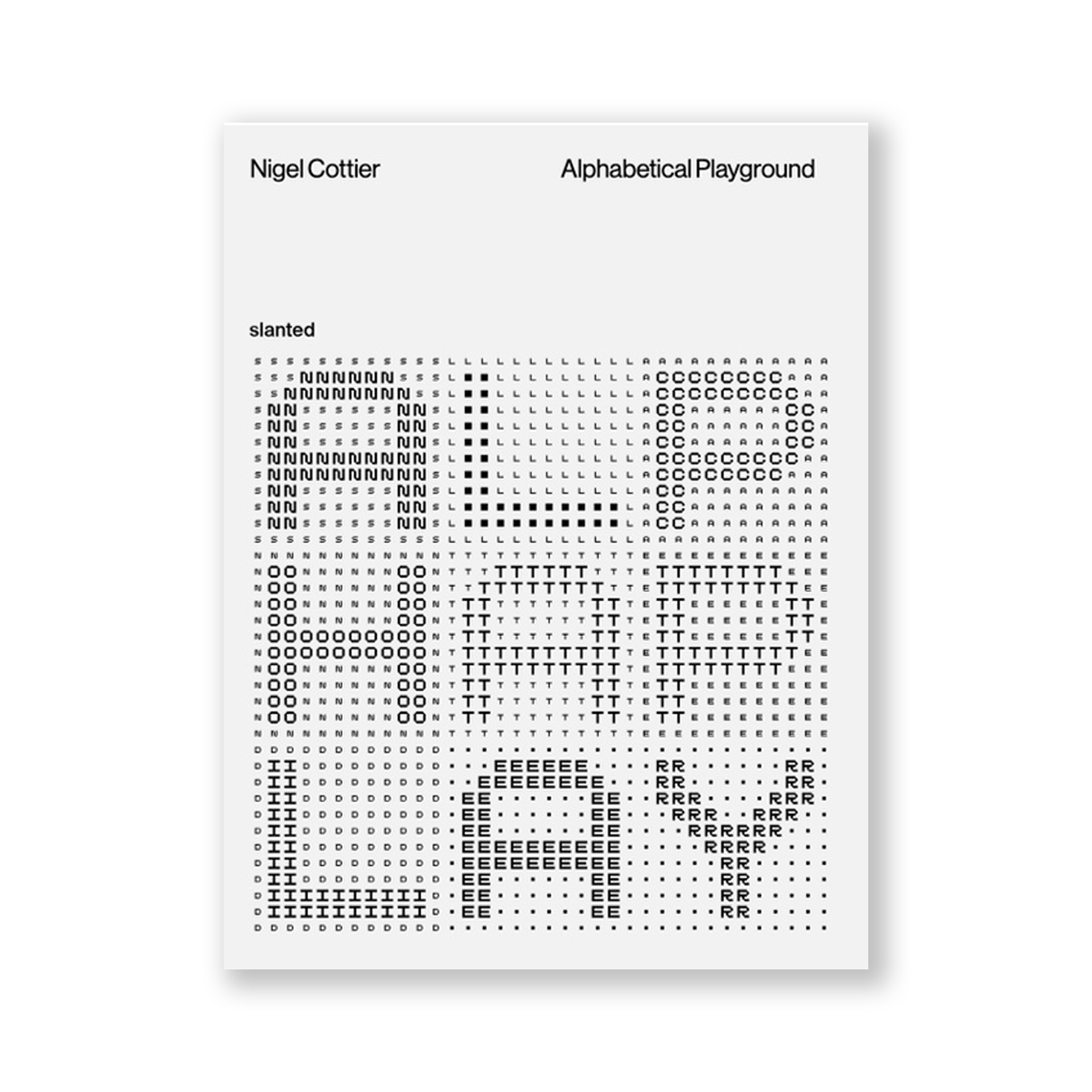 Alphabetical Playground