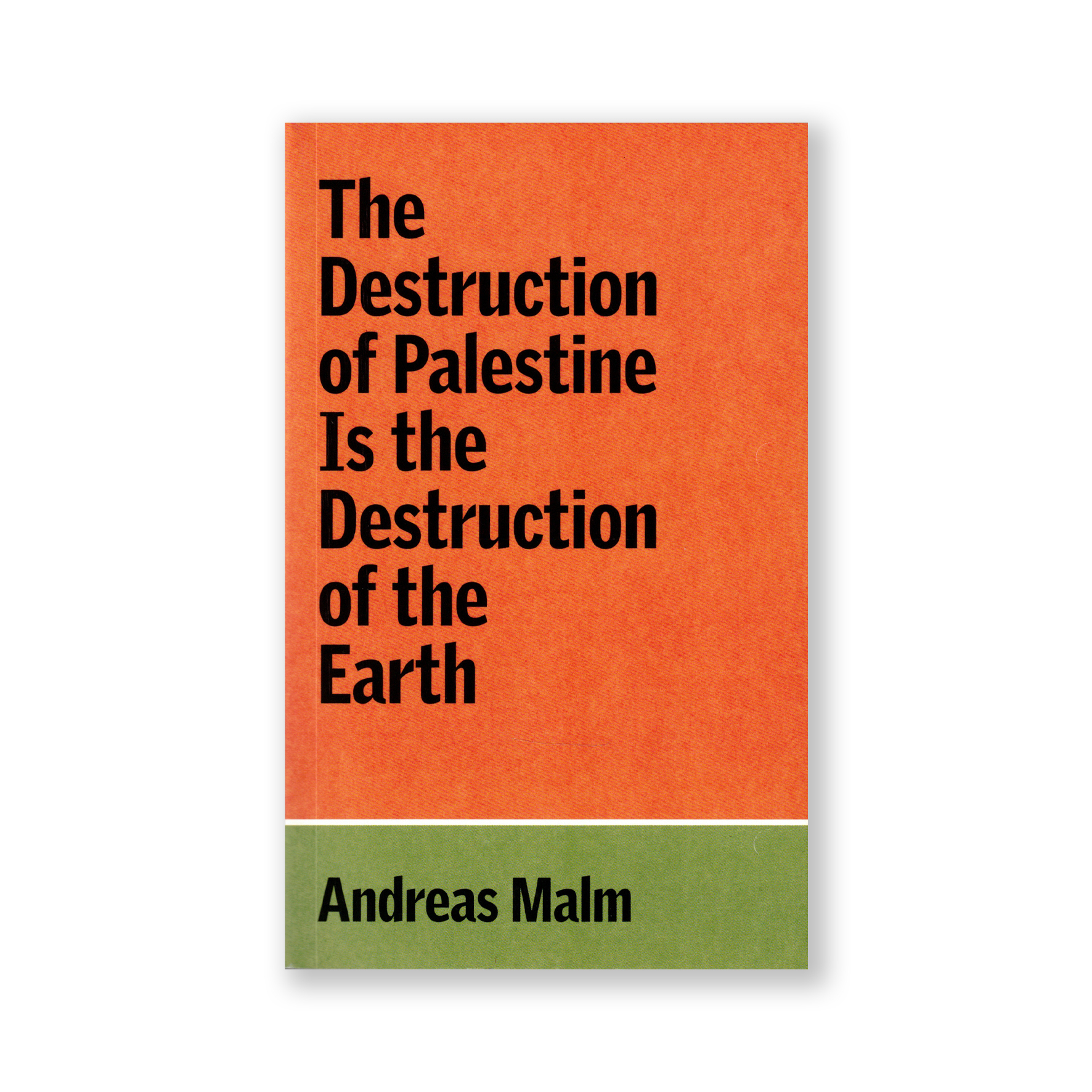 The Destruction of Palestine Is the Destruction of the Earth