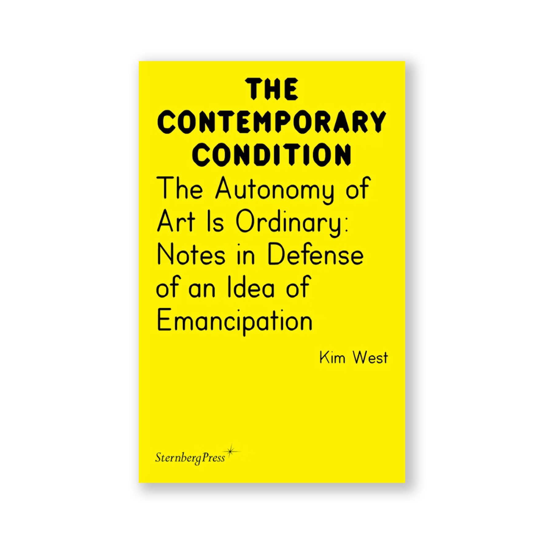The Contemporary Condition - The Autonomy of art is ordinary