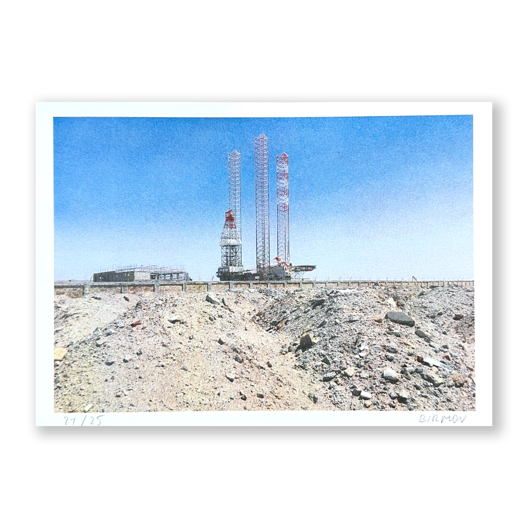 Vrtná plošina kámen